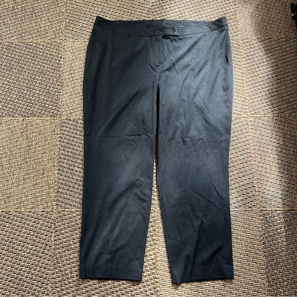 Lane Bryant Women’s Plus Size Trousers Dress Pants-Size 26-Charcoal Gray - Picture 1 of 6